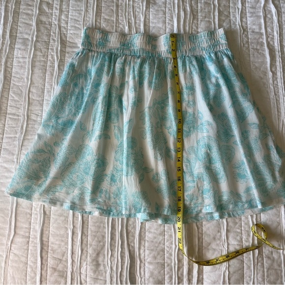 2/$30 Old Navy Floral Full Cotton Skirt with Elastic Waist SZ M - Picture 12 of 13